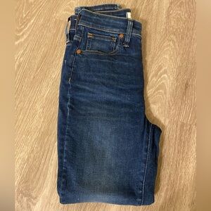 MadeWell Curvy High-Rise Skinny Jeans in Lanette Wash